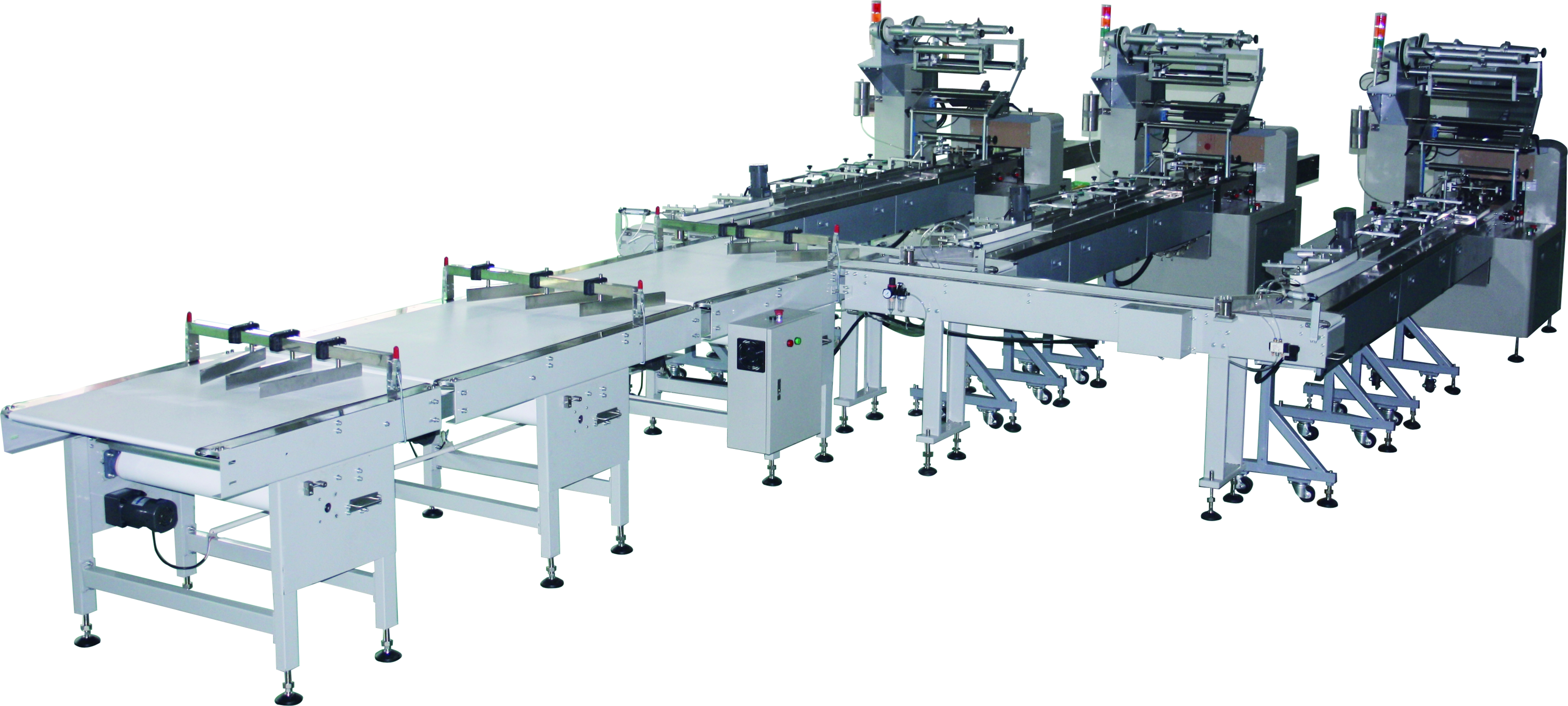 FG-CHC FULL AUTOMATIC FEEDING AND PACKAGING LINE(3 line) 